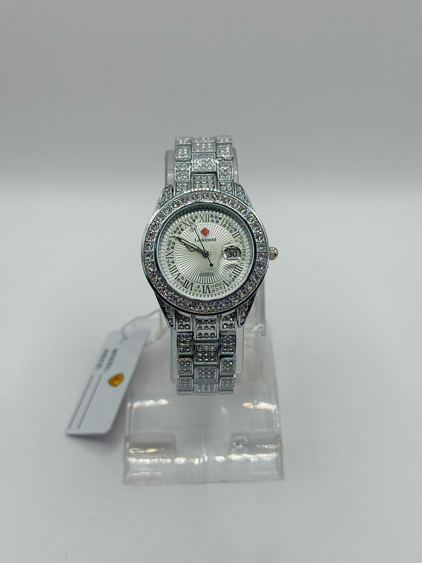 Lookworld Womenโs Luxury Iced Out Watch
