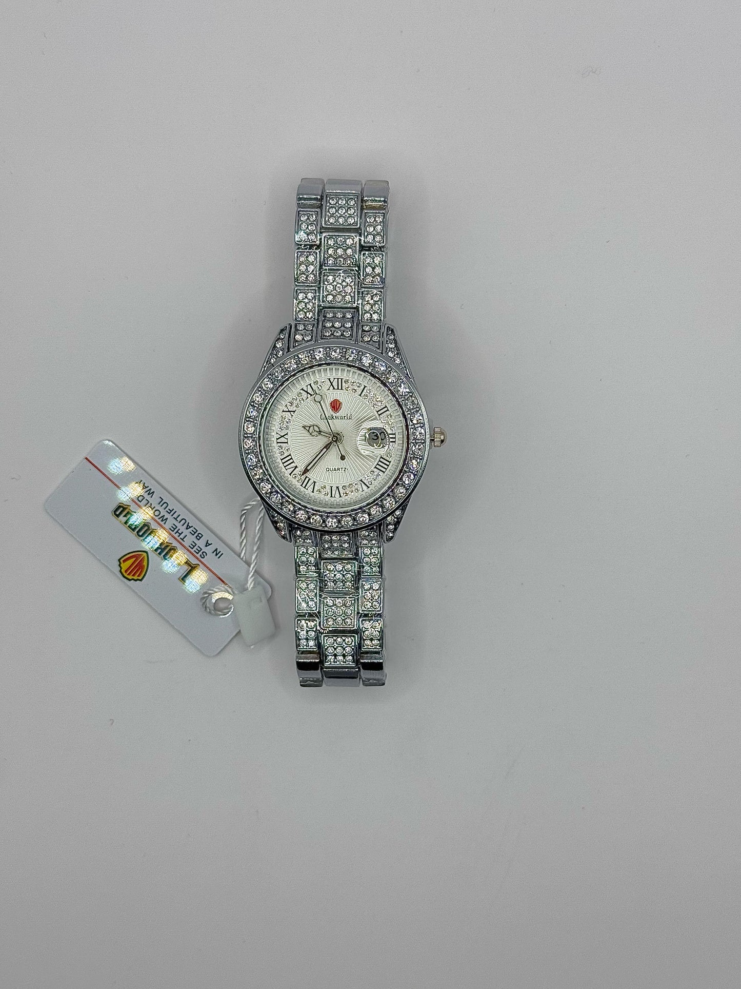 Lookworld Womenโs Luxury Iced Out Watch