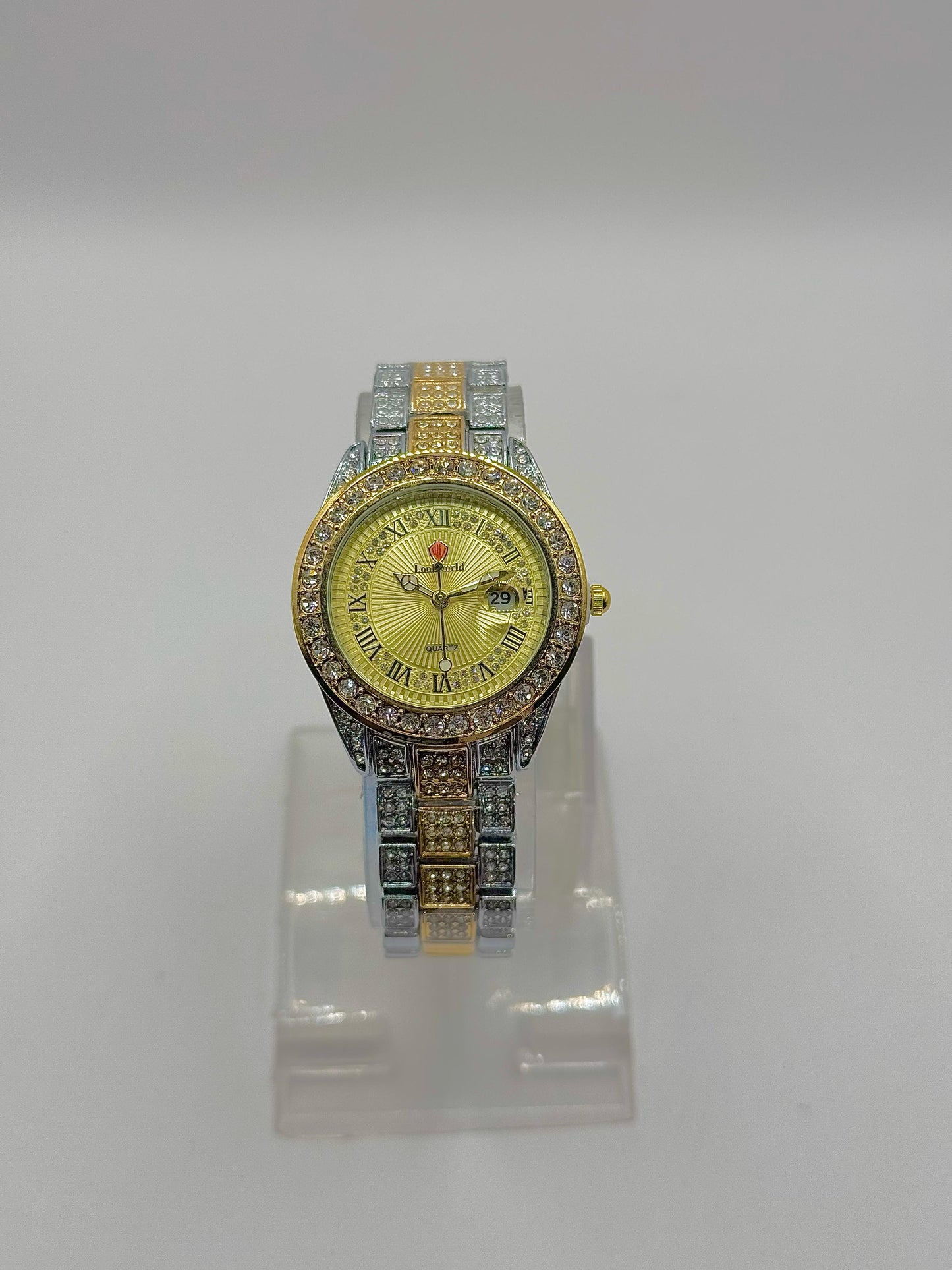 Lookworld Womenโs Luxury Iced Out Watch