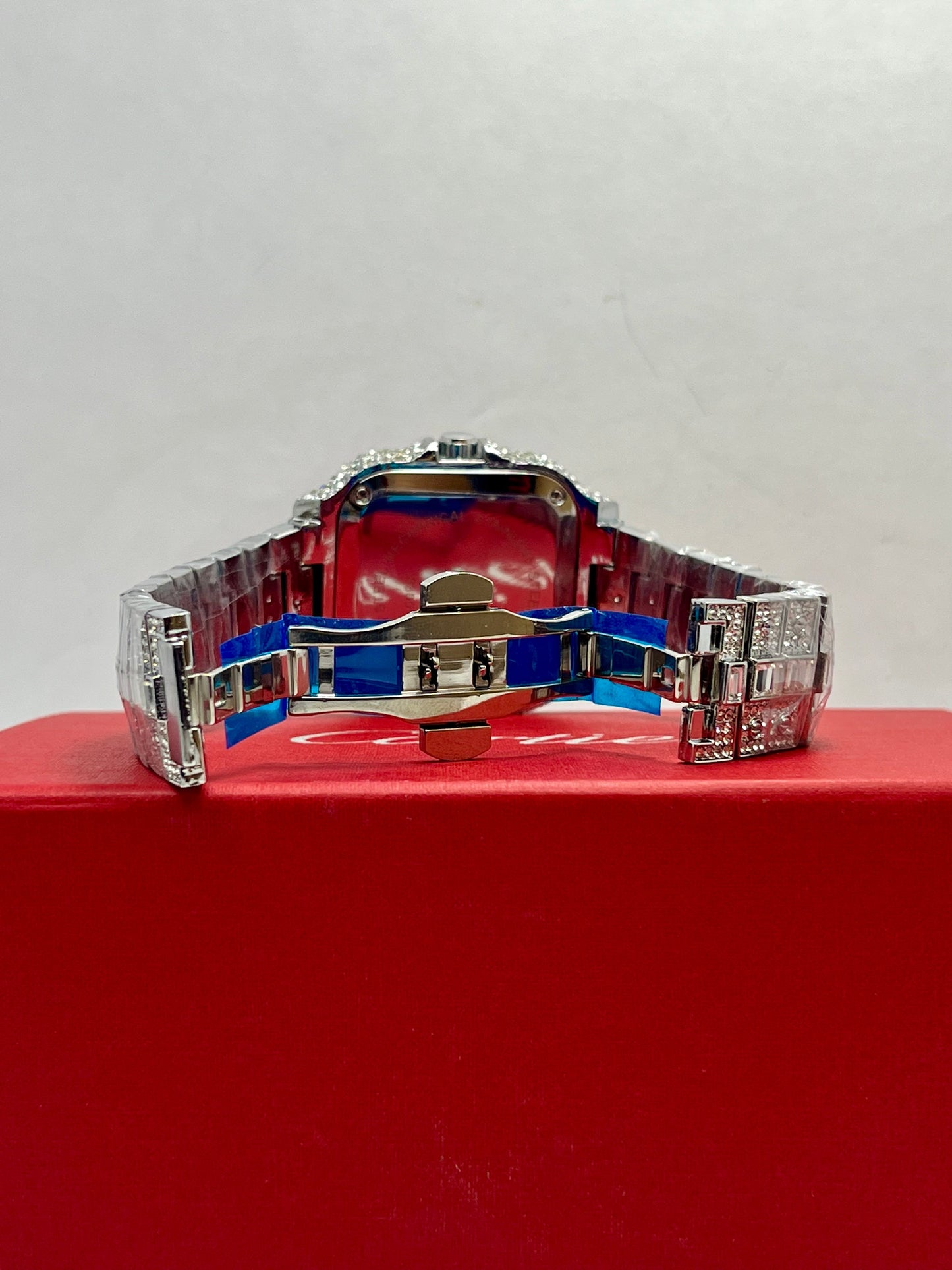 Cartier Silver And Golden Watch: