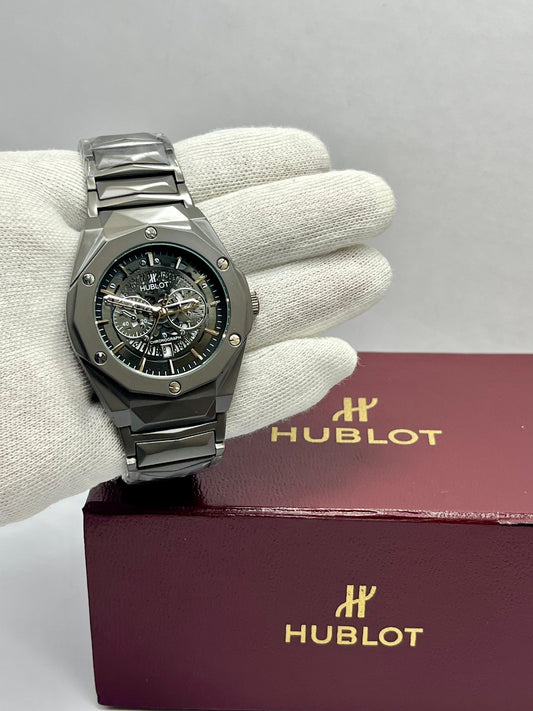 Hublot Diamond-Shaped Chronograph Watch