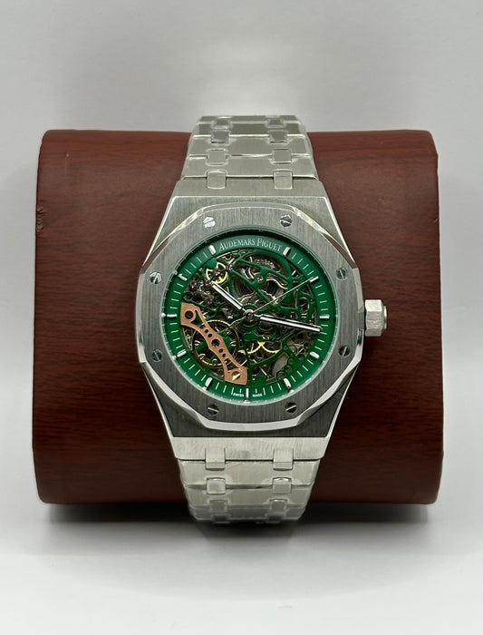 Audemars Piguet Royal Oak Skeleton – Green Edition