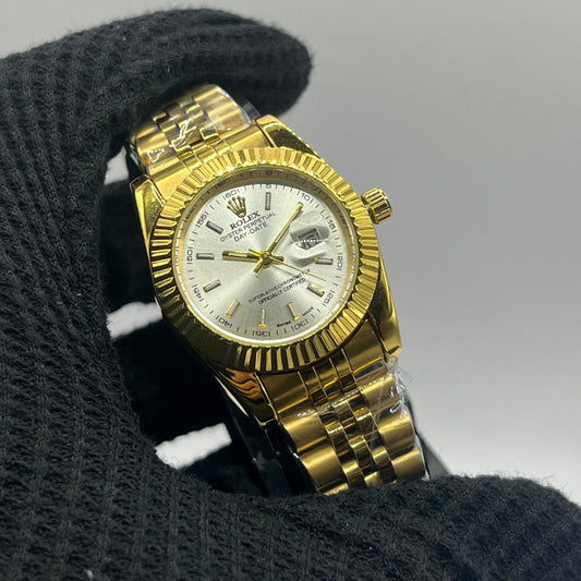 Luxury Gold Day-Date Watch – Rolex-Inspired Elegance
