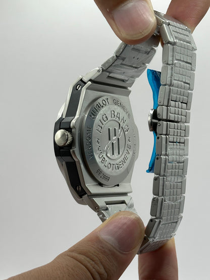 Hublot-Inspired Skeleton Watch – Dual Edition