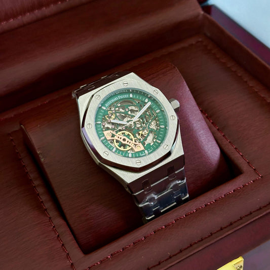Audemars Piguet Royal Oak Skeleton – Green Edition