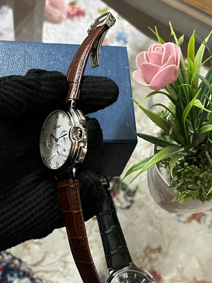 Cartier Balloon Bleu-Inspired Luxury Wristwatch