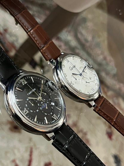Cartier Balloon Bleu-Inspired Luxury Wristwatch