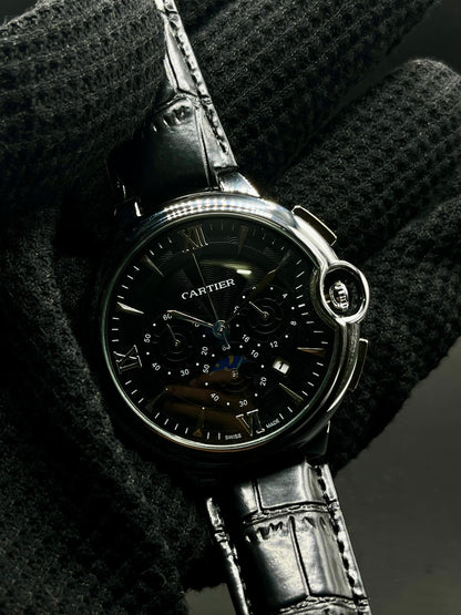 Cartier Balloon Bleu-Inspired Luxury Wristwatch