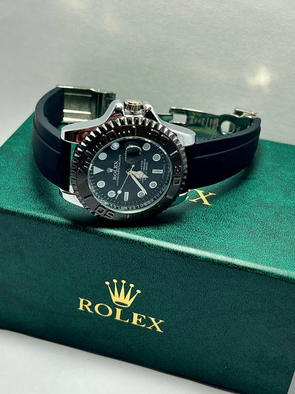 Rolex Yatch Master with Rubber Straps