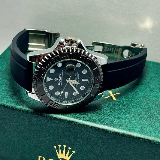 Rolex Yatch Master with Rubber Straps