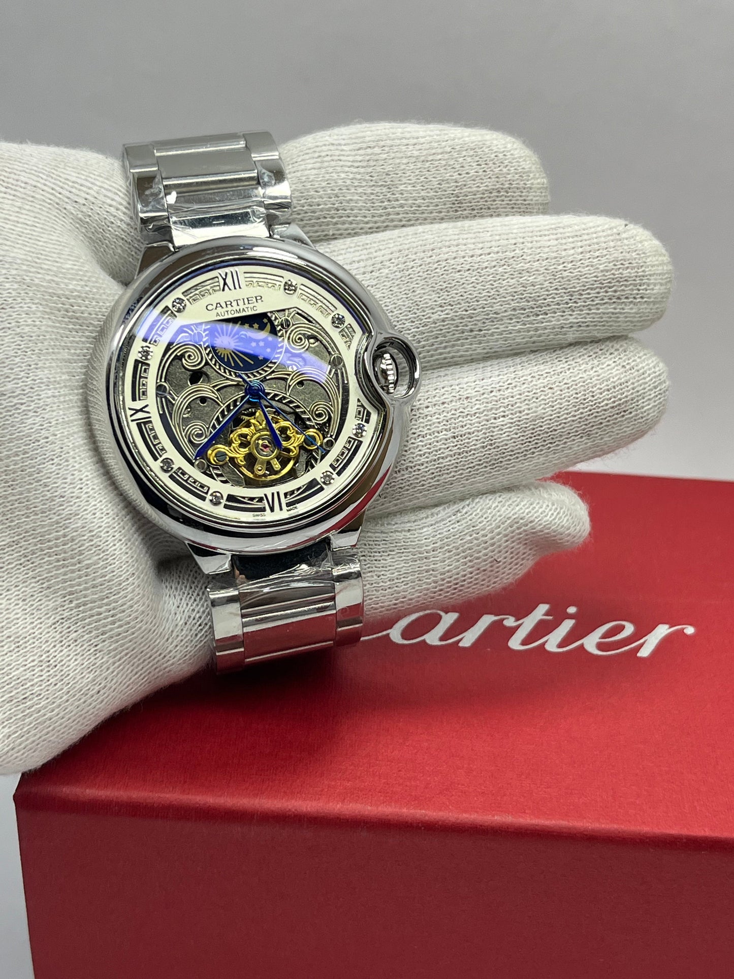 Cartier Automatic Skeleton Watch