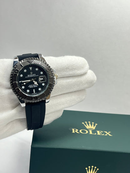 Rolex Yatch Master with Rubber Straps