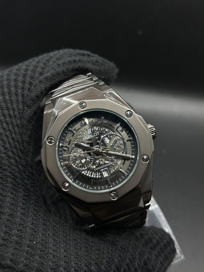 Hublot Diamond-Shaped Chronograph Watch