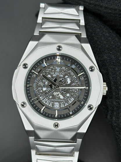 Hublot Diamond-Shaped Chronograph Watch