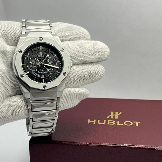 Hublot Diamond-Shaped Chronograph Watch